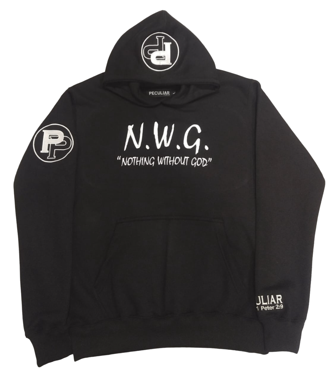 Peculiar "Nothing Without God" Hoodie