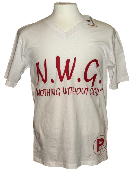 NWG - "Nothing Without God" V-Neck Tee